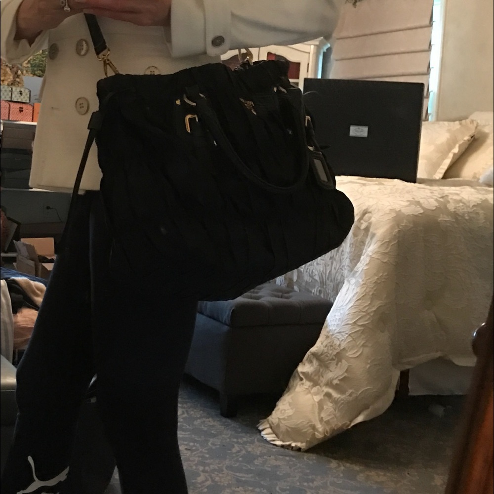Prada Tessuto Gaufre Nylon Tote - Picture 7 of 7